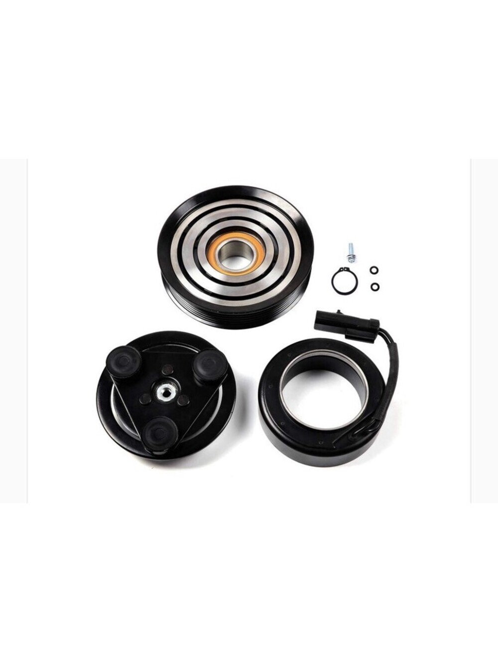 ECCPP AC Compressor Clutch Fit for Jeep Liberty 3.7L 2006-2008